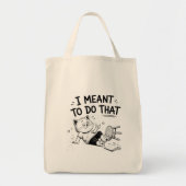 Ik Wilde Dat Grappige Boodschappentas Tote Bag (Voorkant)