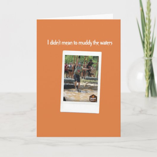 Ik wilde de wateren niet verstikken. kaart (Voorkant)