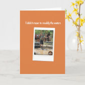 Ik wilde de wateren niet verstikken. kaart (Gele Bloem)