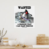 Ik wilde een deadline die ik kan doorlopen poster (Keuken)