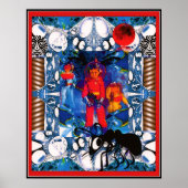 Ik wilde een ruimte-Man worden Poster (Voorkant)