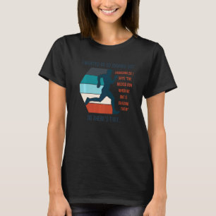 Ik wilde gaan joggen maar spreekwoorden 281 bijbel t-shirt