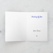 Ik wilde gewoon hallo zeggen kaart (Binnen)