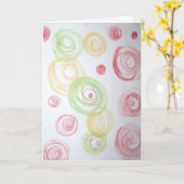 Ik wilde gewoon zeggen: "Hallo." Wenskaart Kaart (Gele Bloem)