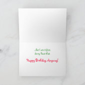 Ik wilde je een taart sturen... kaart (Binnen)