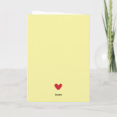 Ik wilde je gewoon wat Sunshine Greeting sturen Kaart (Achterkant)