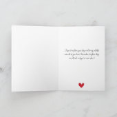 Ik wilde je gewoon wat Sunshine Greeting sturen Kaart (Binnen)