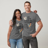 Ik wilde maar 10 kippen, Boerderij kip Lover, pec T-shirt (Unisex)