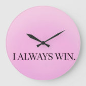 Ik win altijd klok (Voorkant)