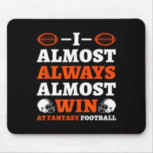Ik win bijna altijd bijna bij Fantasy Football Muismat