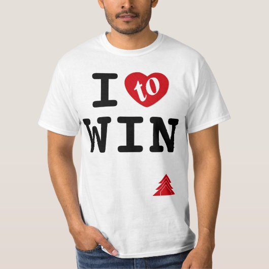 Ik win graag t-shirt (Voorkant)