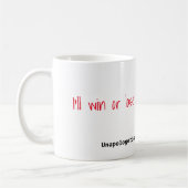 Ik win of verlies op mijn eigen voorwaarden koffiemok (Links)