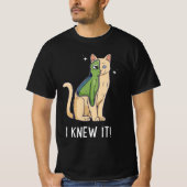 Ik wist het. Alien Kitten T-shirt (Voorkant)