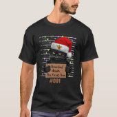 Ik wist over de kerstboomkat. t-shirt (Voorkant)
