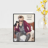 Ik wist wie ik vanmorgen was kaart (Gele Bloem)