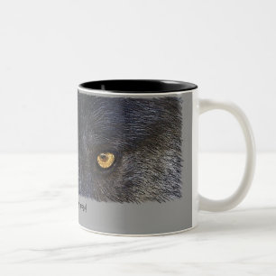 IK WOLF MIJN KOFFIE! Fun Wildlife Mok