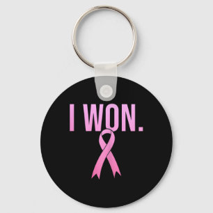 Ik won borstkanker Survivor Awareness Maand Pink Sleutelhanger
