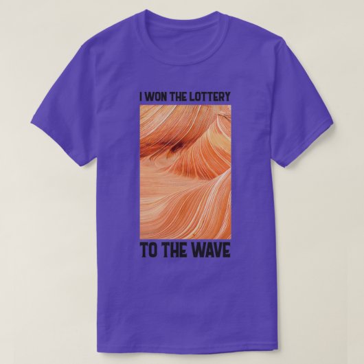 Ik won de loterij t-shirt (Design voorkant)