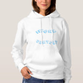 Ik won een wedstrijd Pastel Blue Women's Hoodie (Voorkant)