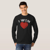 Ik won overlevende hartaanval t-shirt (Voorkant volledig)
