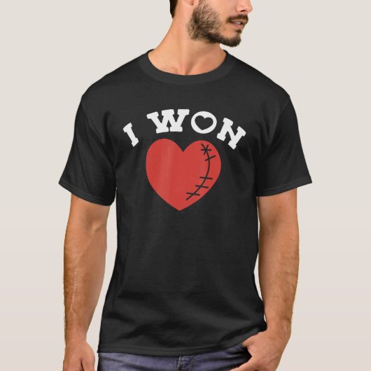 Ik won overlevende hartaanval t-shirt (Voorkant)