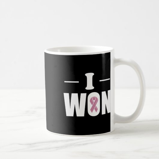 Ik won Wereldkankerdag 1 Koffiemok (Rechts)