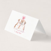 Ik woof je Kaart (Voorkant)