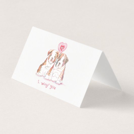 Ik woof je Kaart (Voorkant)