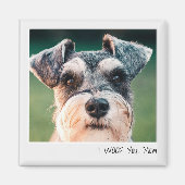IK WOOF U Instant Camera Custom Magnet (Voorkant)