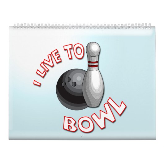 Ik woon bij Bowl Kalender (Hoes)