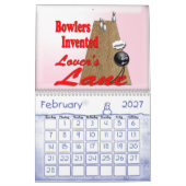 Ik woon bij Bowl Kalender (Feb 2027)