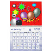 Ik woon bij Bowl Kalender (Jan 2027)