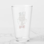 Ik woon in de Meow Glas (Achterkant)
