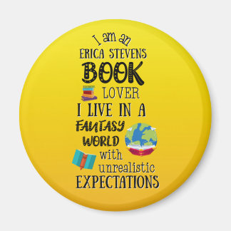 Ik woon in een Erica Stevens Fantasy Book World Magneet
