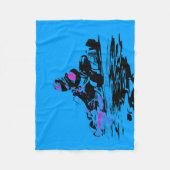 Ik woon in Kart - Go Kart Racer Fleece Deken (Voorkant)