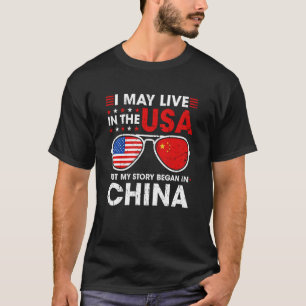 Ik woon misschien in de VS, maar mijn verhaal bego T-shirt
