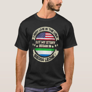 Ik woon misschien in de VS, maar mijn verhaal bego T-shirt
