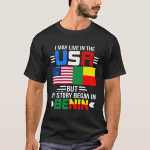 Ik woon misschien in de VS, maar mijn verhaal bego T-shirt