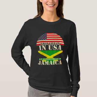 Ik woon misschien in de VS, maar mijn verhaal bego T-shirt