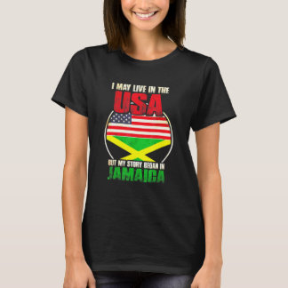 Ik woon misschien in de VS, maar mijn verhaal bego T-shirt