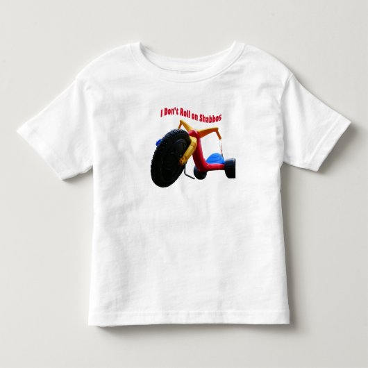 Ik woon niet op Shabbos Kinder Shirts (Voorkant)