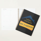 Ik woon nog steeds bij mijn ouders Adult Funny Quo Planner (Display)