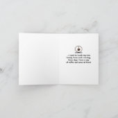 Ik woon op mijn tenen. kaart (Binnen)