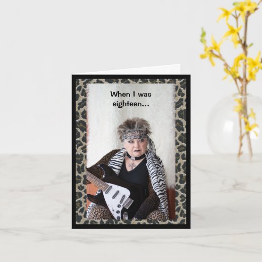 Ik woon op mijn tenen. kaart (Gele Bloem)