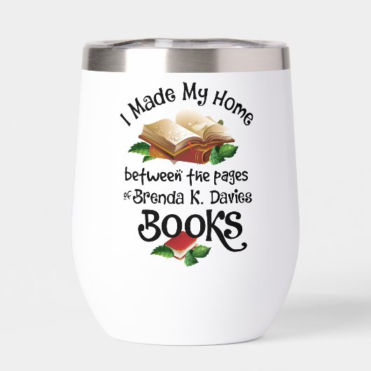 Ik woon tussen de pagina's van Brenda K Davies Boo (Achterkant)