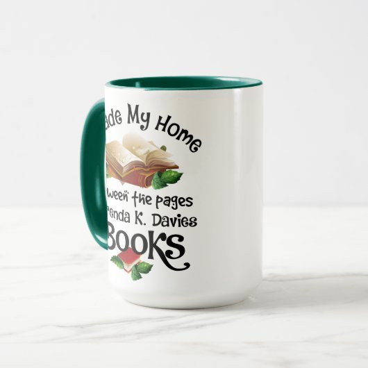 Ik woon tussen de pagina's van Brenda K Davies Boo Mok (Voorkant links)