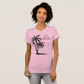 Ik woon waar je vakantie t-shirt maakt (Voorkant volledig)