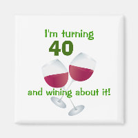 Ik word 40 en win over het magneet