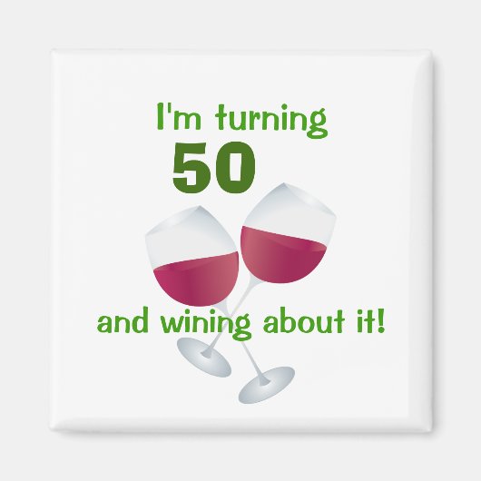 Ik word 50 en win over het magneet (Voorkant)