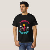 Ik word achtervolgd door jouw liefde Halloween T-shirt (Voorkant volledig)